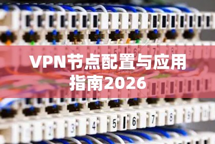 VPN节点配置与应用指南2026