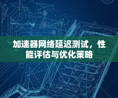 加速器网络延迟测试，性能评估与优化策略