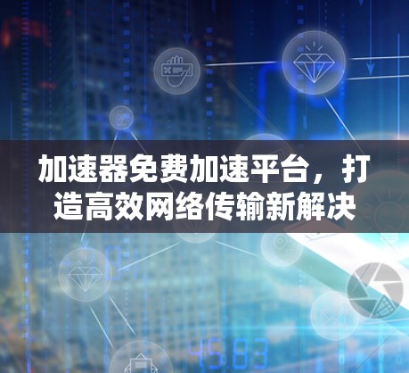 加速器免费加速平台，打造高效网络传输新解决方案
